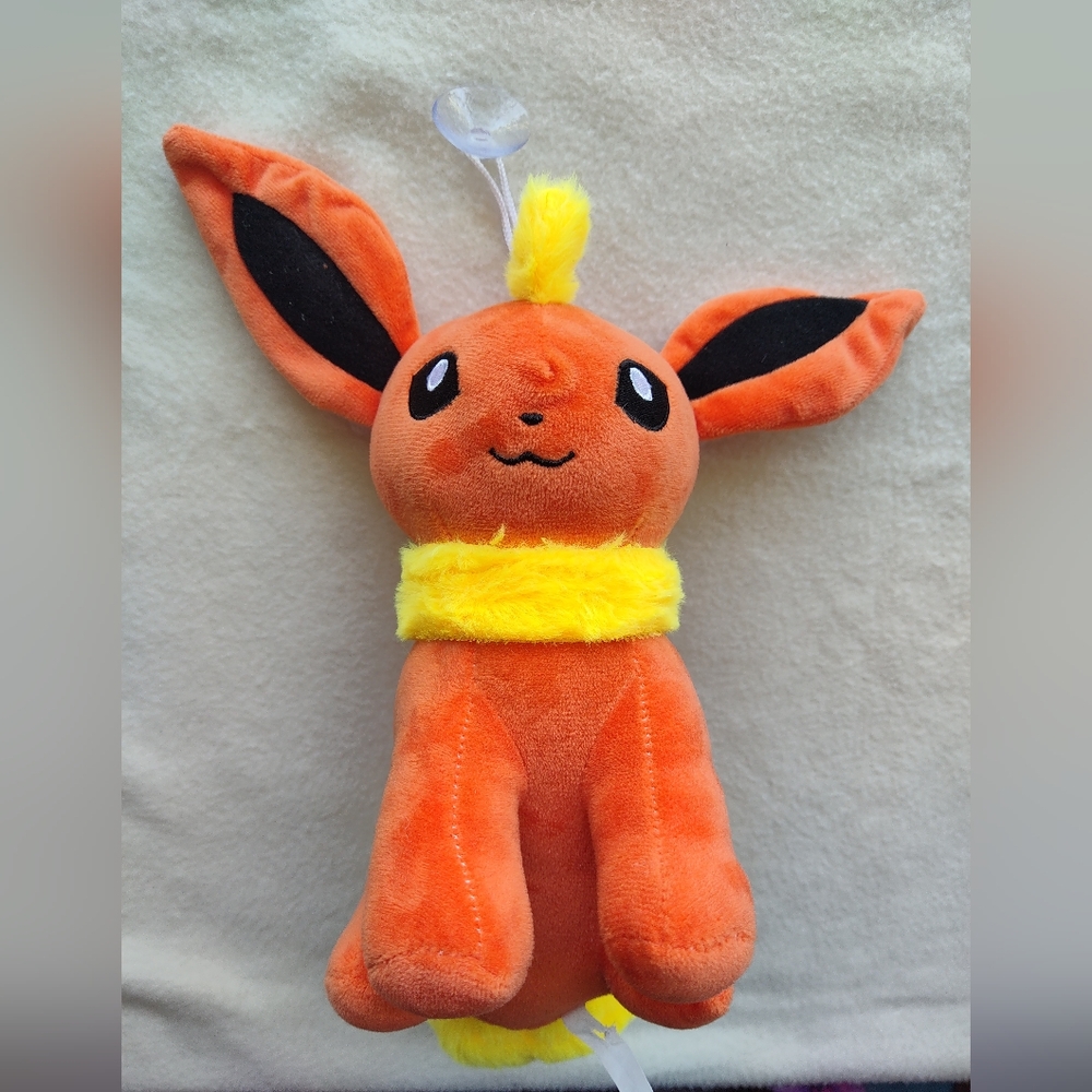 Stuffed Animal Plush Flareon Eevee Evolution Eeveelution